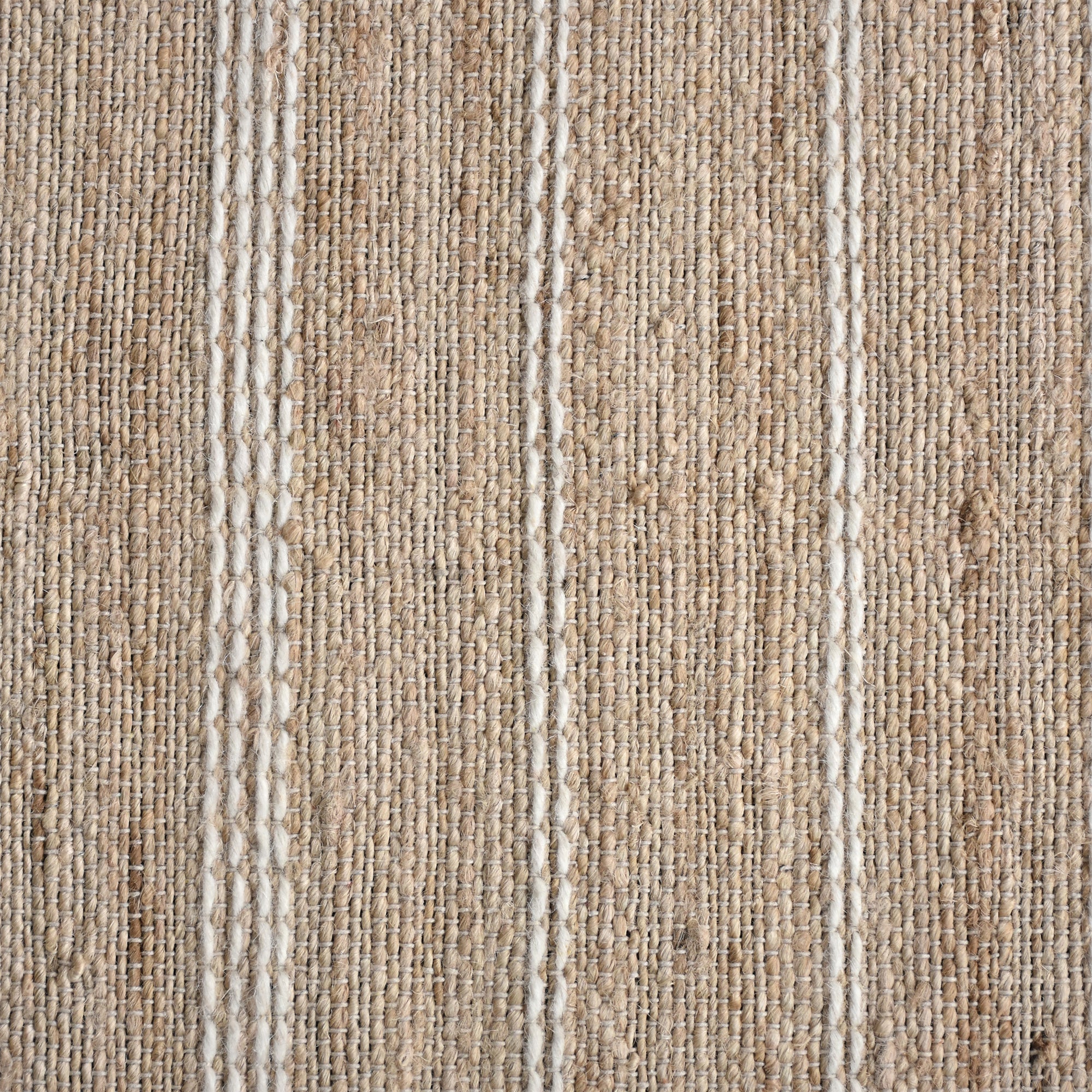 ENGANO RUG - WOOL/ JUTE -BLEACH/IVORY