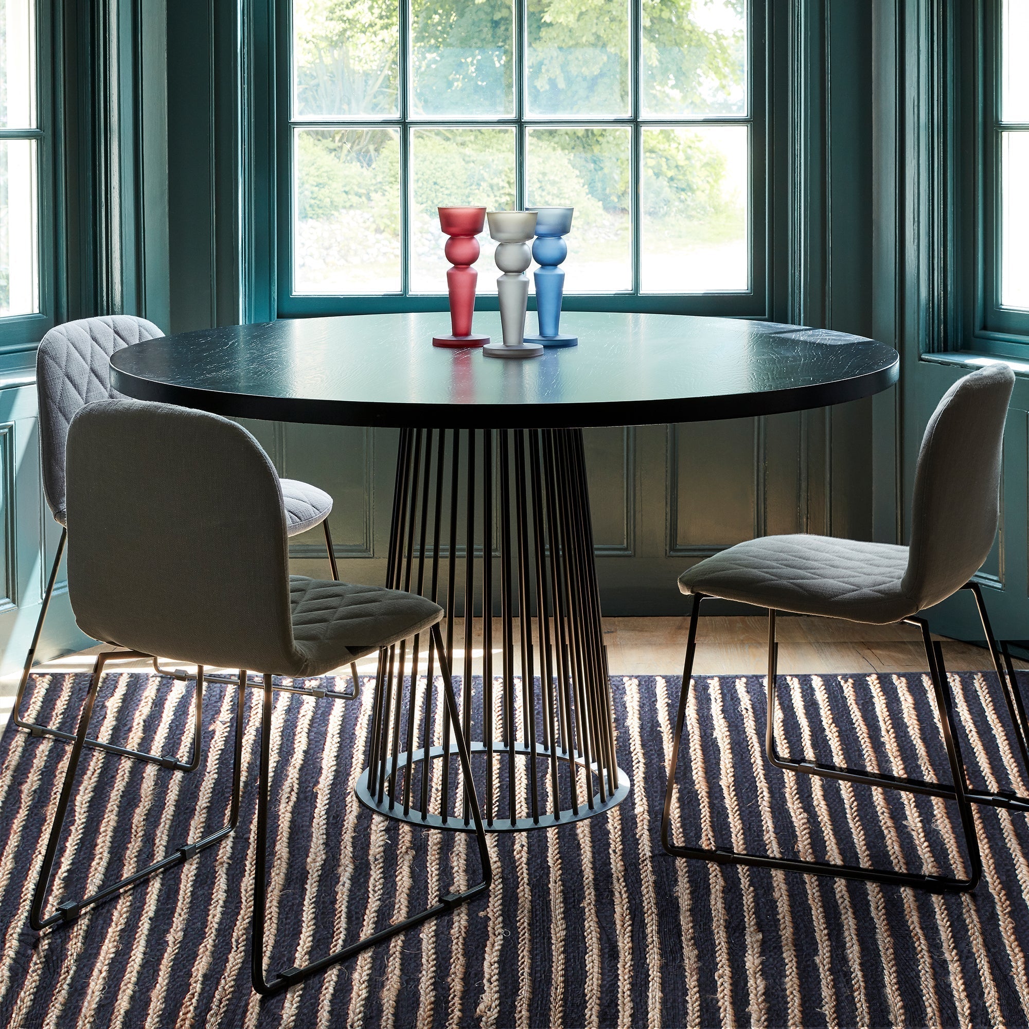 ESTELLA RUG - Hemp / Leather