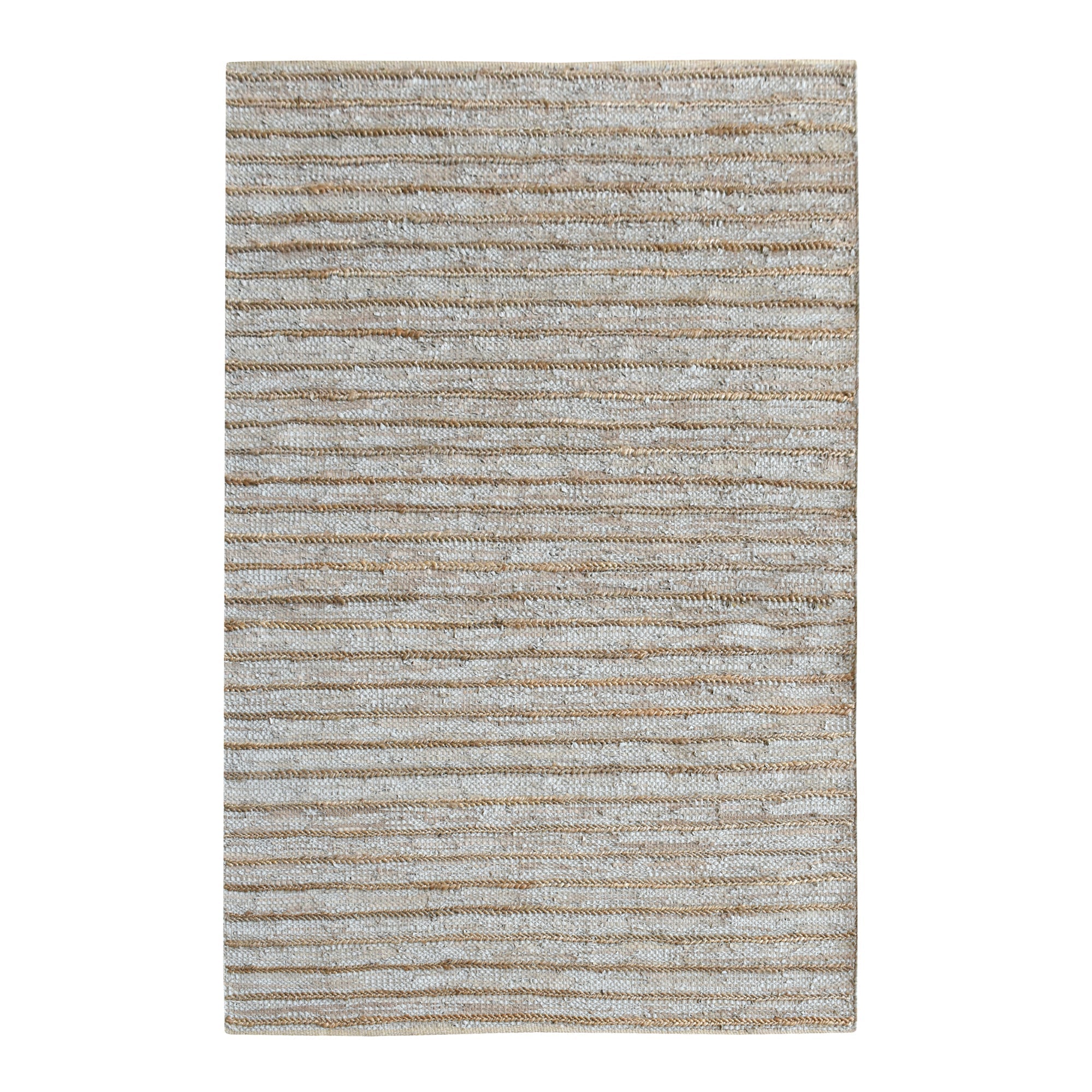 ESTELLA RUG - Hemp / Leather