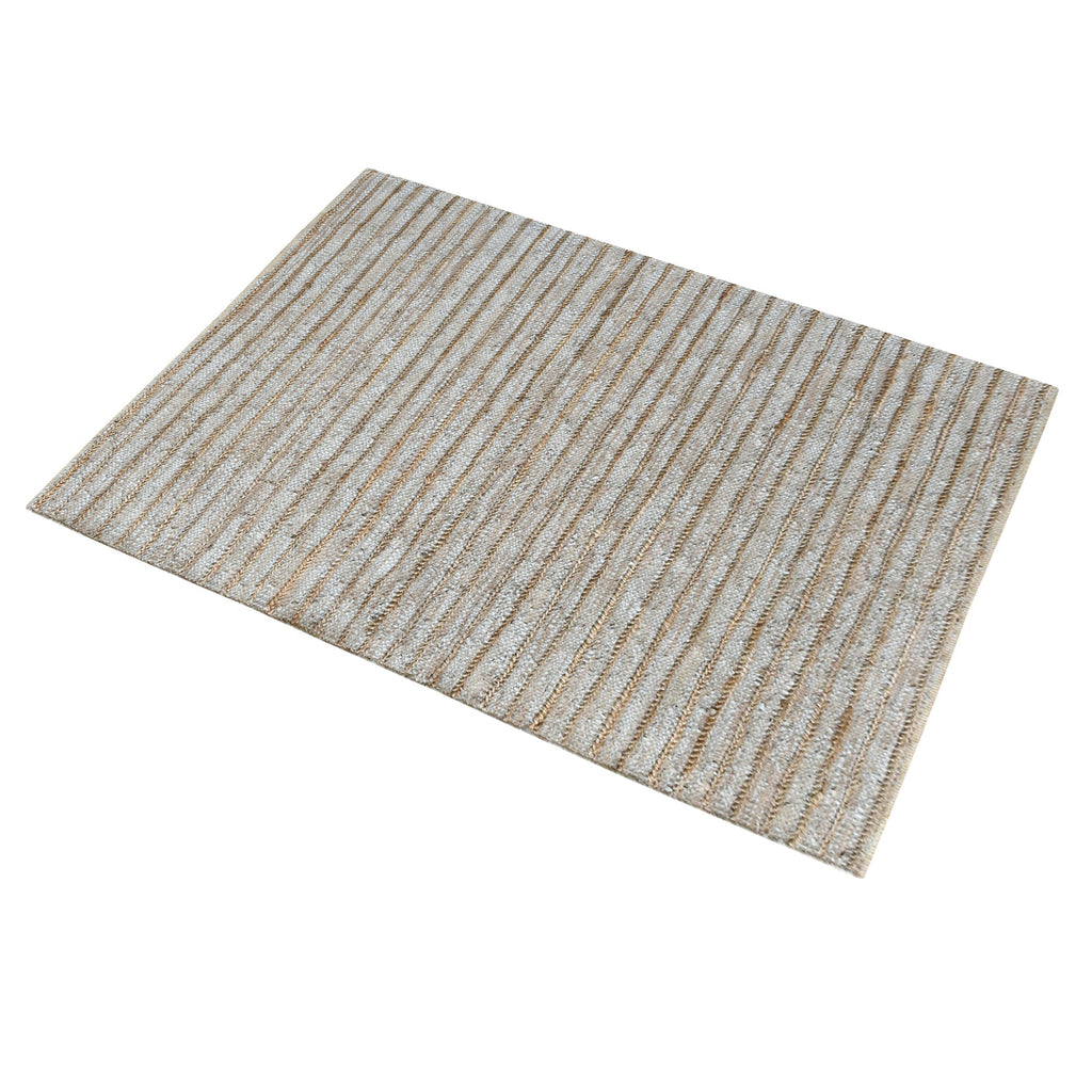 ESTELLA RUG - Hemp / Leather