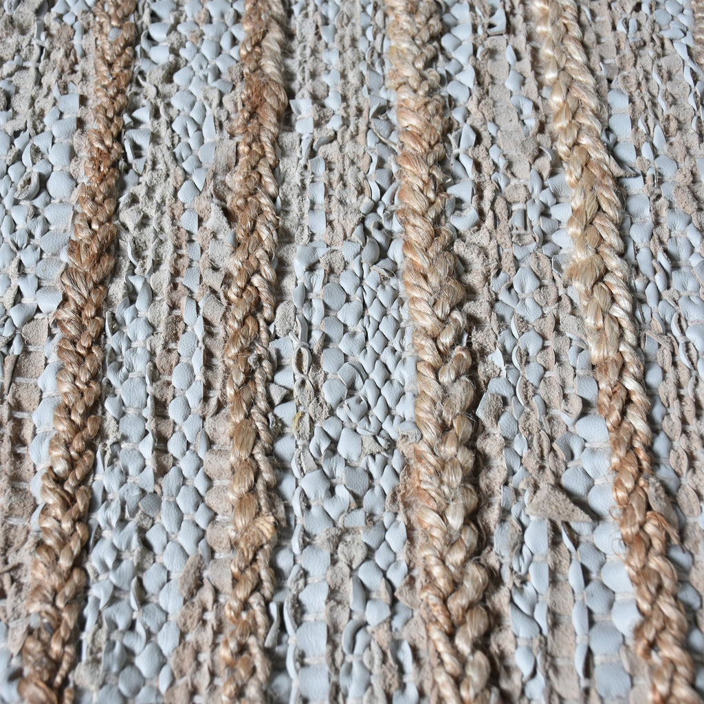 ESTELLA RUG - Hemp / Leather