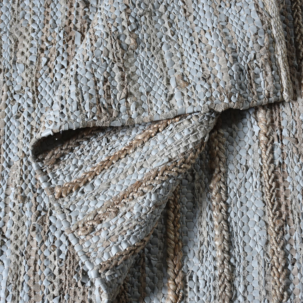 ESTELLA RUG - Hemp / Leather