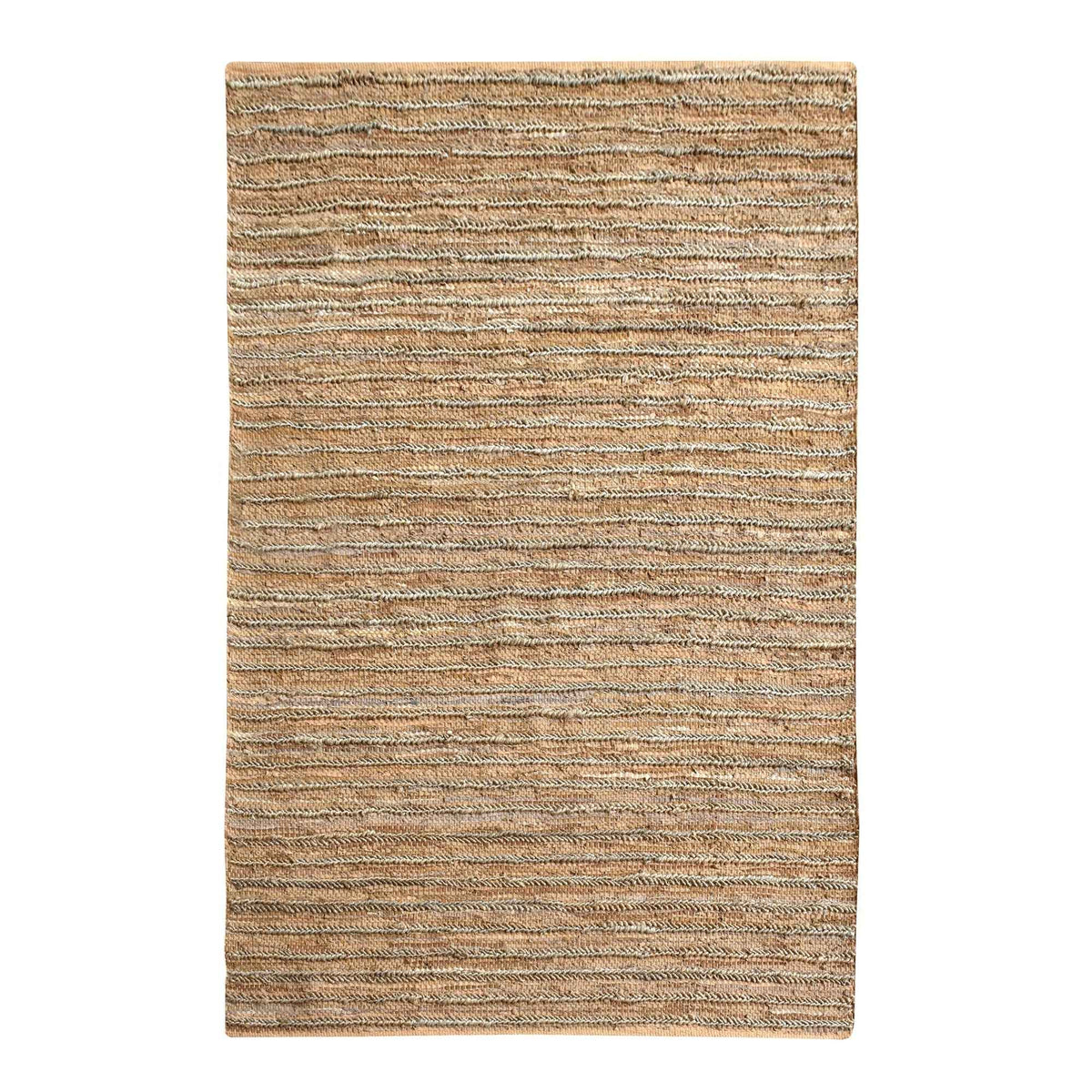 ESTELLA RUG - Hemp / Leather