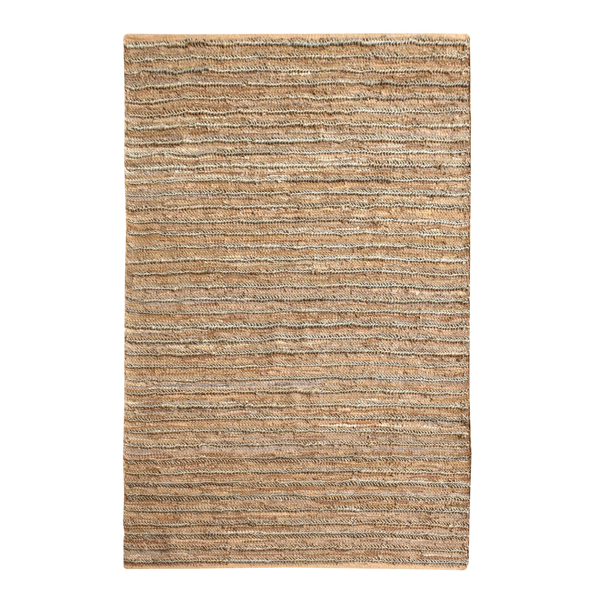 ESTELLA RUG - Hemp / Leather
