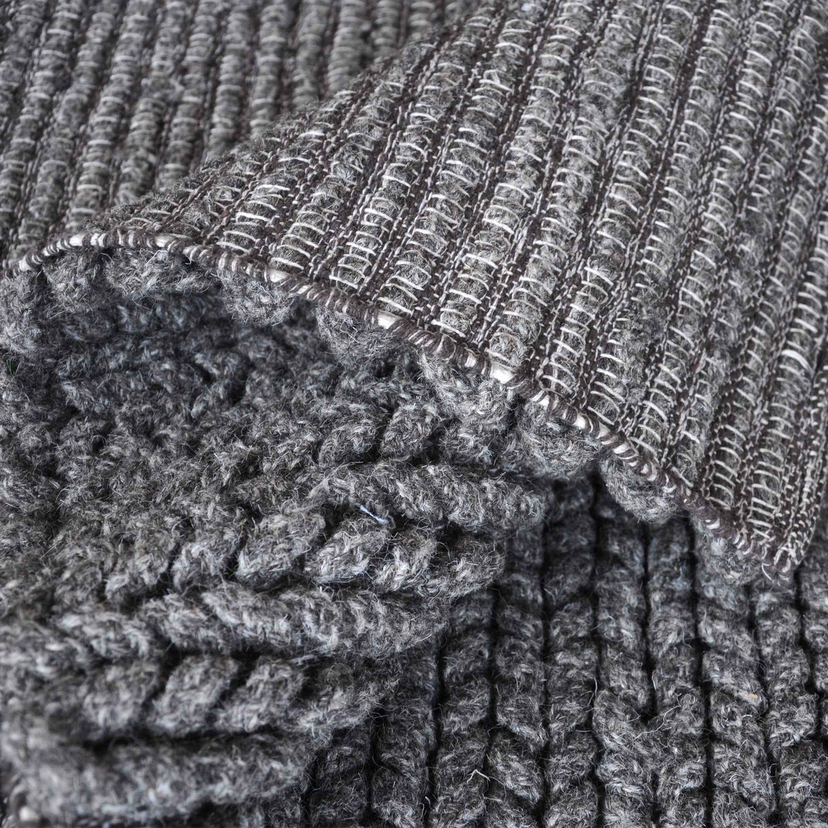 Monolith & Heart Europa Hand-Woven Wool Rug, Multiple Colours