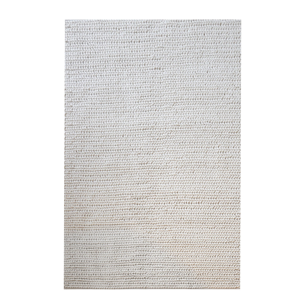 Area Rug, Bedroom Rug, Living Room Rug, Living Area Rug, Indian Rug, Office Carpet, Office Rug, Shop Rug Online, Wool, Natural White, Pitloom, All Loop, Braided