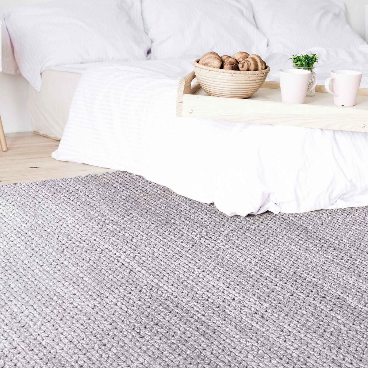 Monolith & Heart Europa Hand-Woven Wool Rug, Multiple Colours