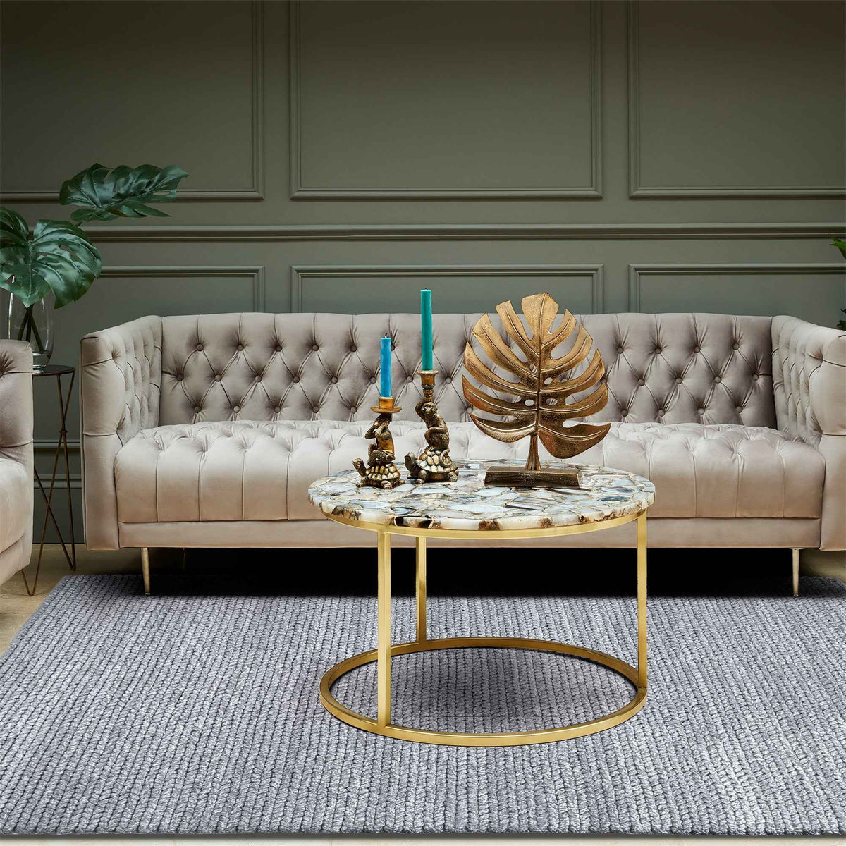Monolith & Heart Europa Hand-Woven Wool Rug, Multiple Colours