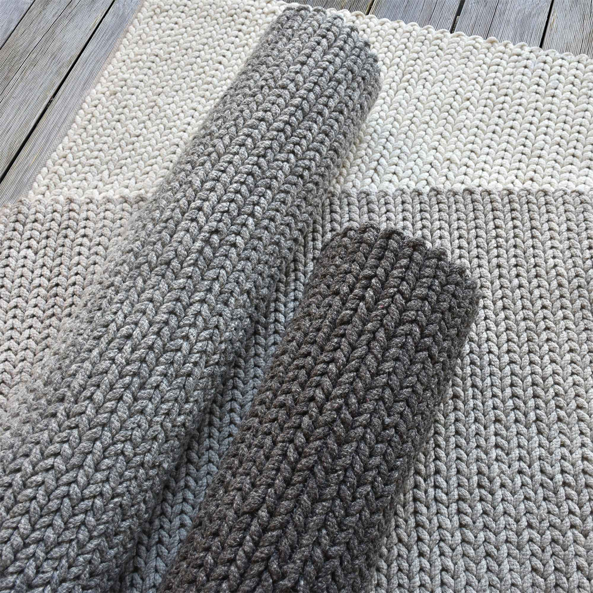 Monolith & Heart Europa Hand-Woven Wool Rug, Multiple Colours