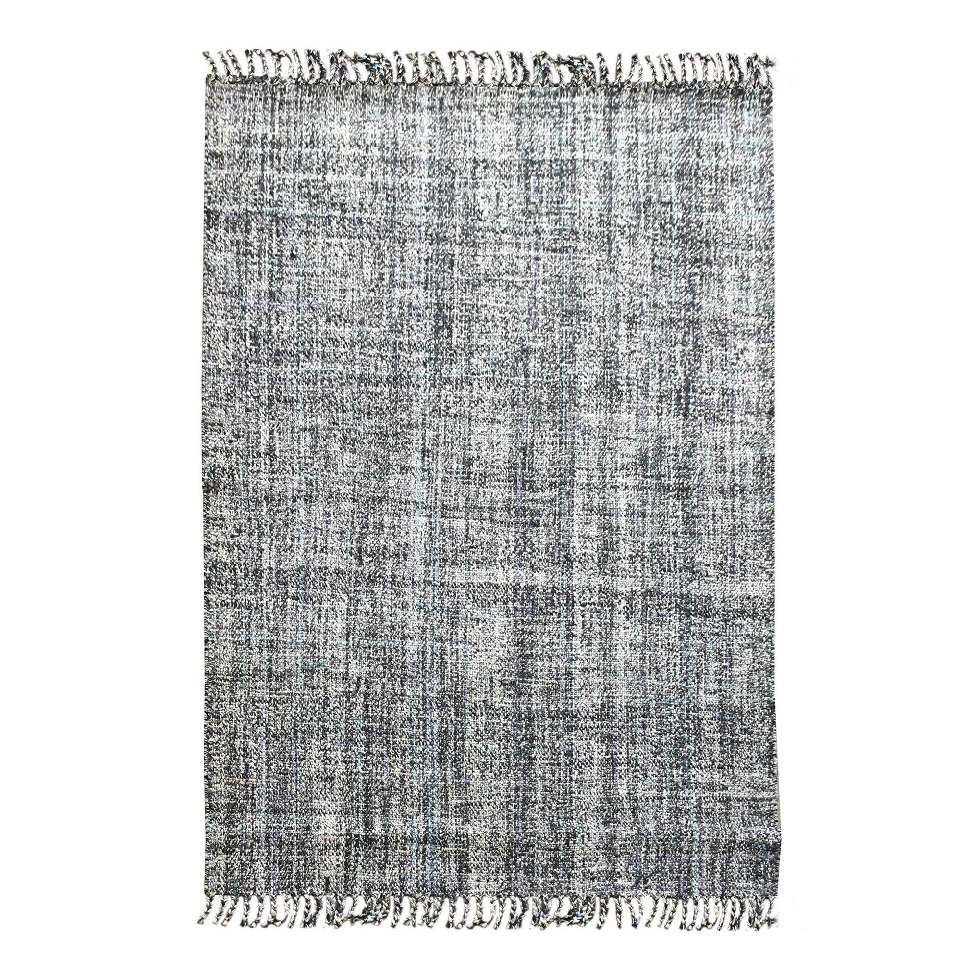 Area Rug, Bedroom Rug, Living Room Rug, Living Area Rug, Indian Rug, Office Carpet, Office Rug, Shop Rug Online, Hemp, Wool, Viscose Blend, Natural Grey, Charcoal, Punja, Flat Weave, Textured