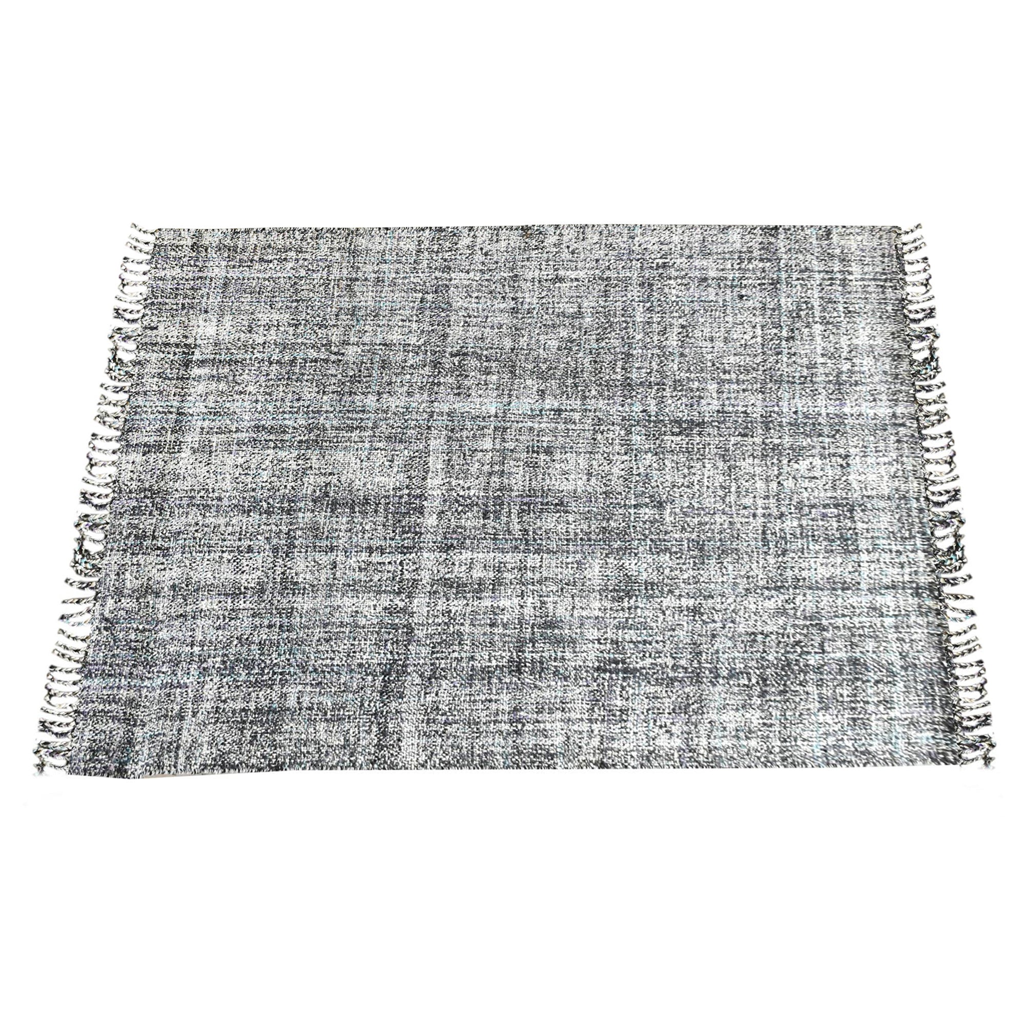 Area Rug, Bedroom Rug, Living Room Rug, Living Area Rug, Indian Rug, Office Carpet, Office Rug, Shop Rug Online, Hemp, Wool, Viscose Blend, Natural Grey, Charcoal, Punja, Flat Weave, Textured