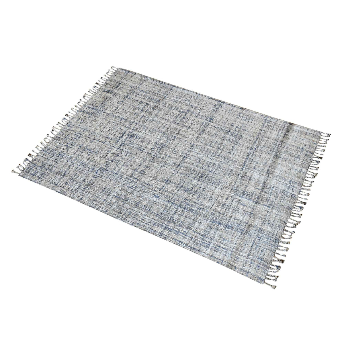 Monolith & Heart Fahro Hand-Woven Hemp, Wool & Viscose Rug, Multiple Colours