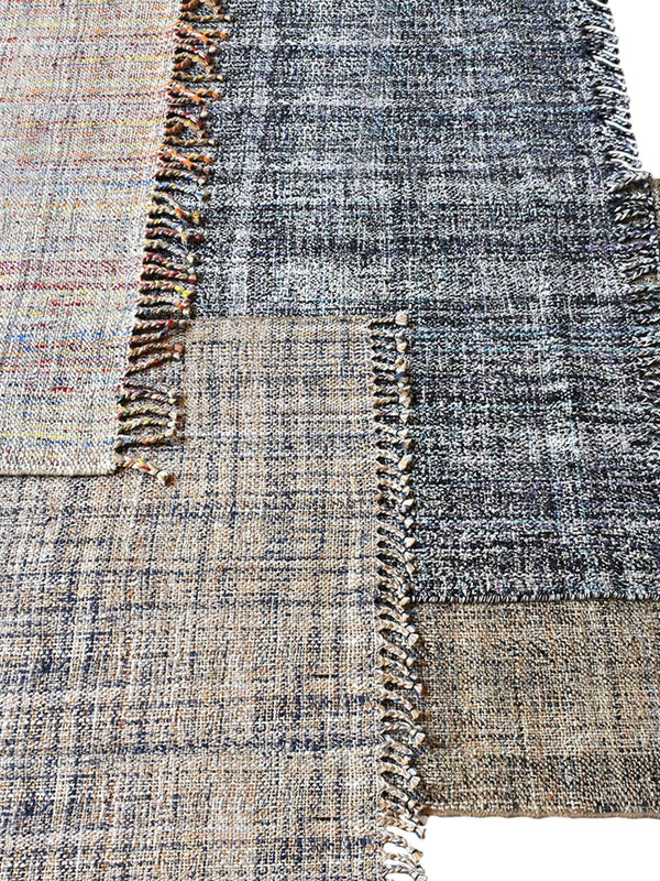 FAHRO RUG - HEMP/ WOOL/ VISCOSE BLEND
