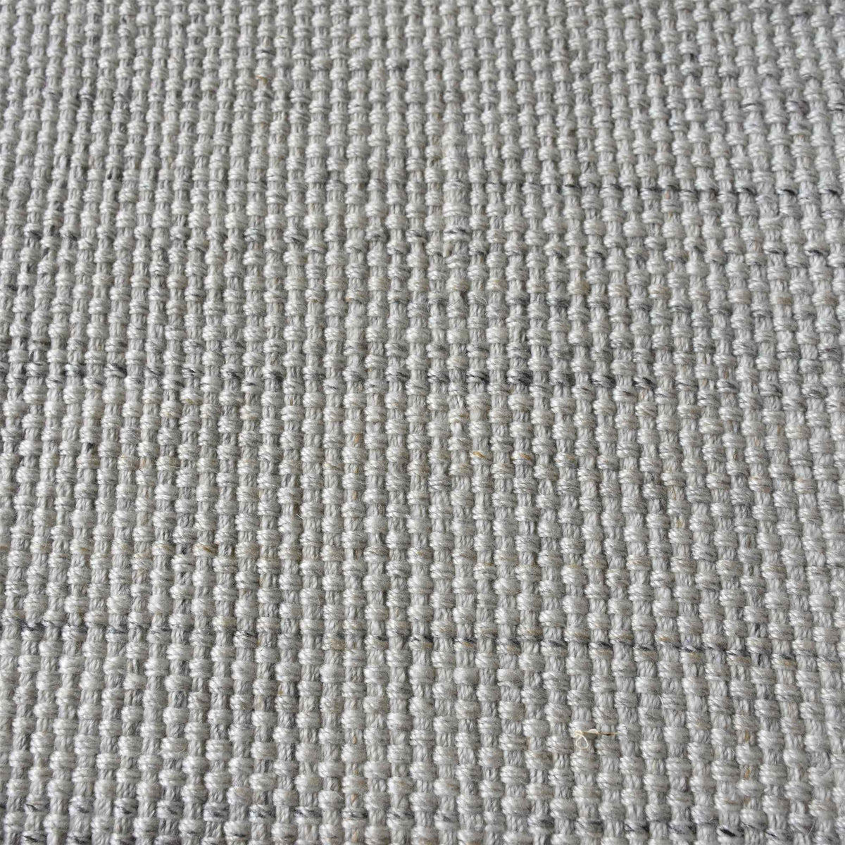Monolith & Heart Fathom Hand-Woven Recycled PET Rug, Natural White & Grey