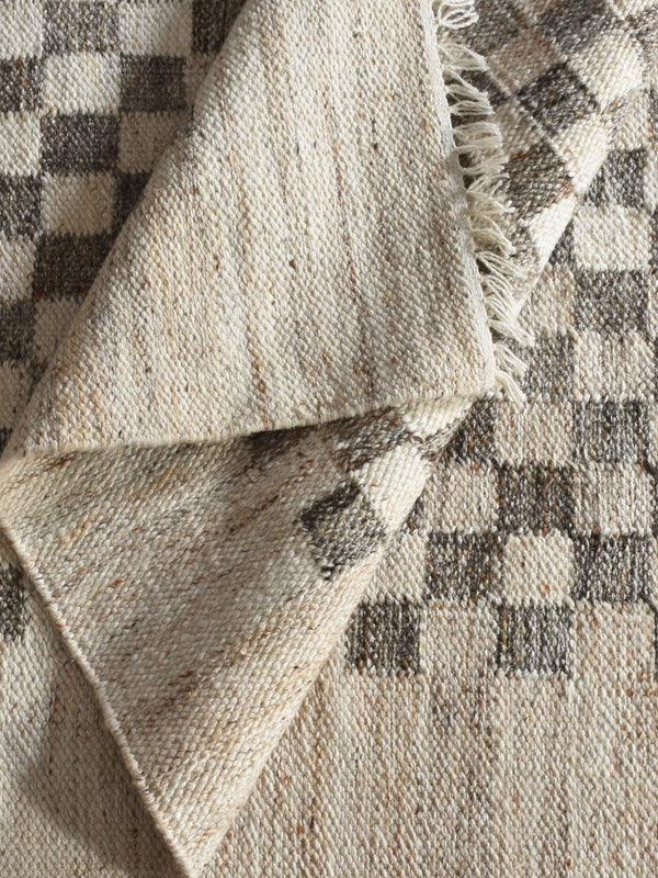 FENNEY RUG - BEIGE/GREY - PUNJA KELIM - PET