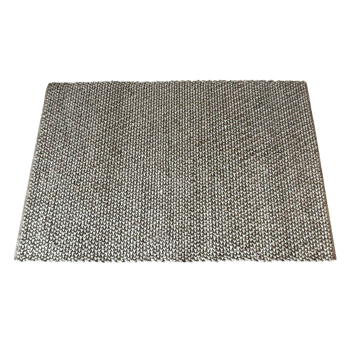 Monolith & Heart Fonax Hand-Woven Wool Rug, Taupe