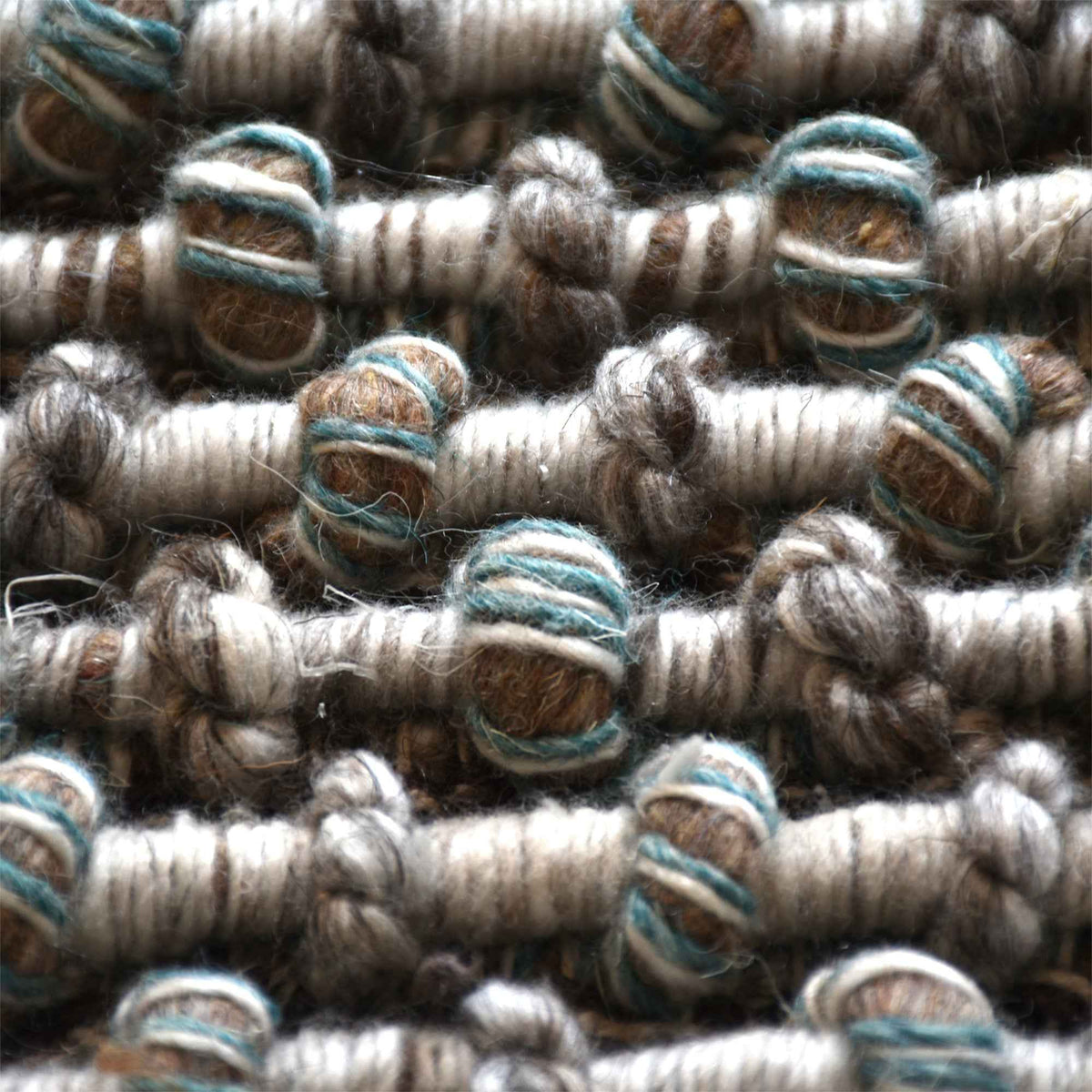 Monolith & Heart Fonax Hand-Woven Wool Rug, Taupe