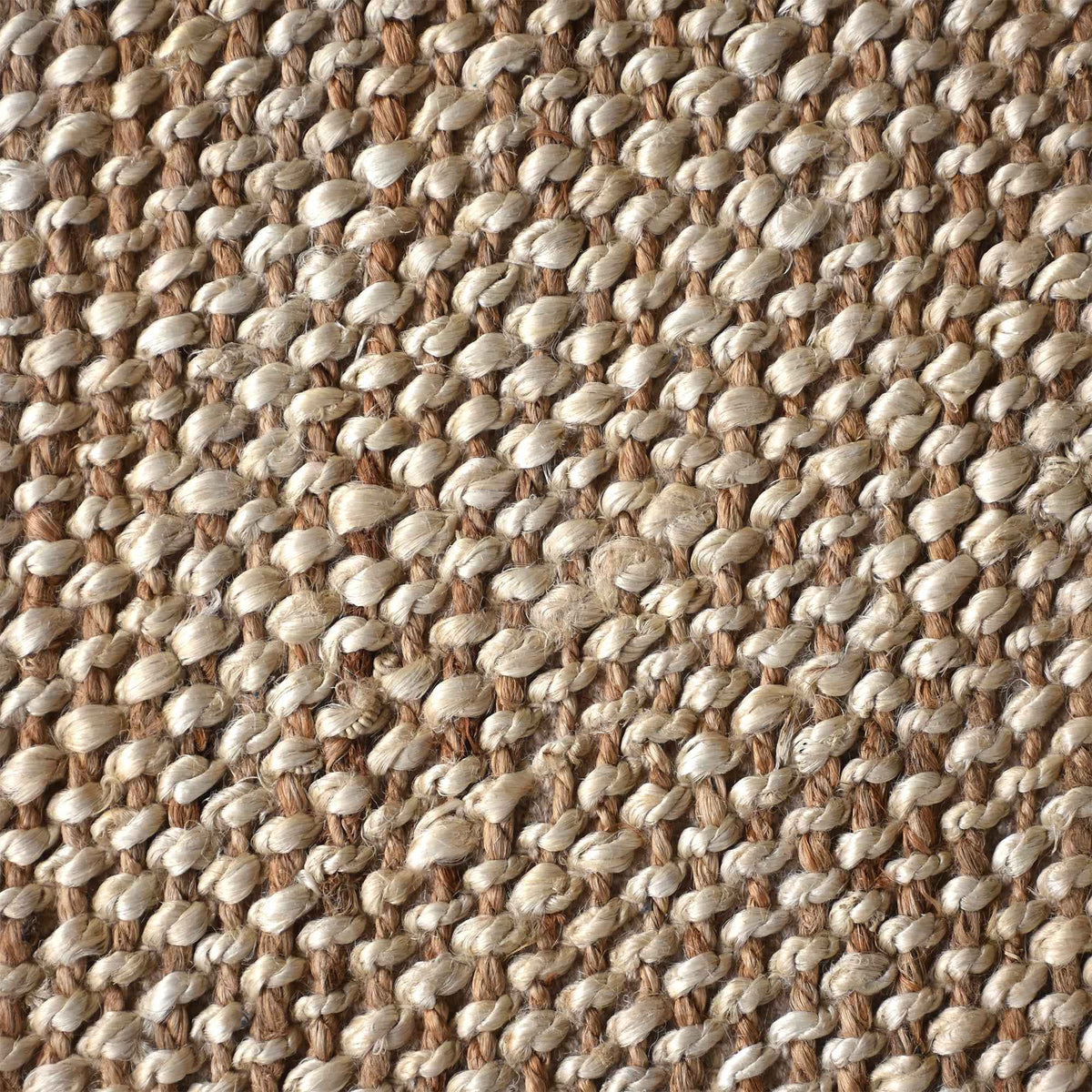 Monolith & Heart Forbo Punja Flatwoven Jute Rug, Ivory & Natural
