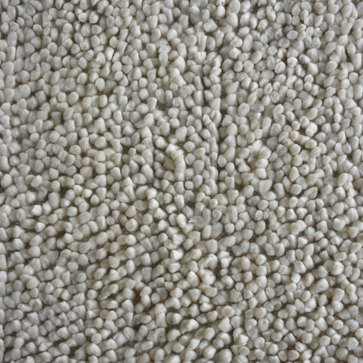 Monolith & Heart Frazier Hand-Woven New Zealand Felted Wool Rug, Natural White