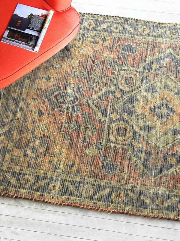 FULMER RUG - HEMP/ VISCOSE RAG/ PRINTED
