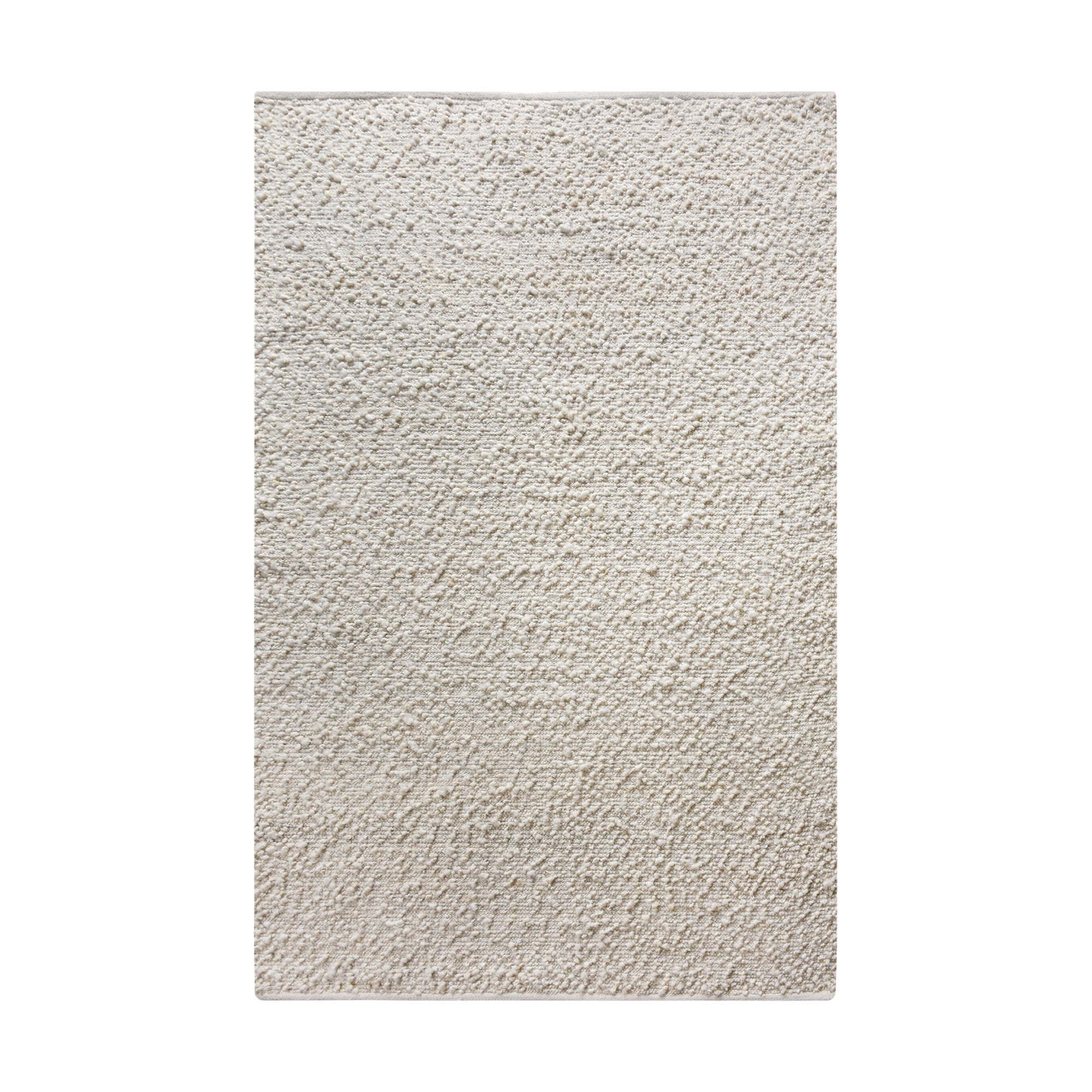 FUNDO RUG - IVORY - WOOL/JUTE - HANDWOVEN