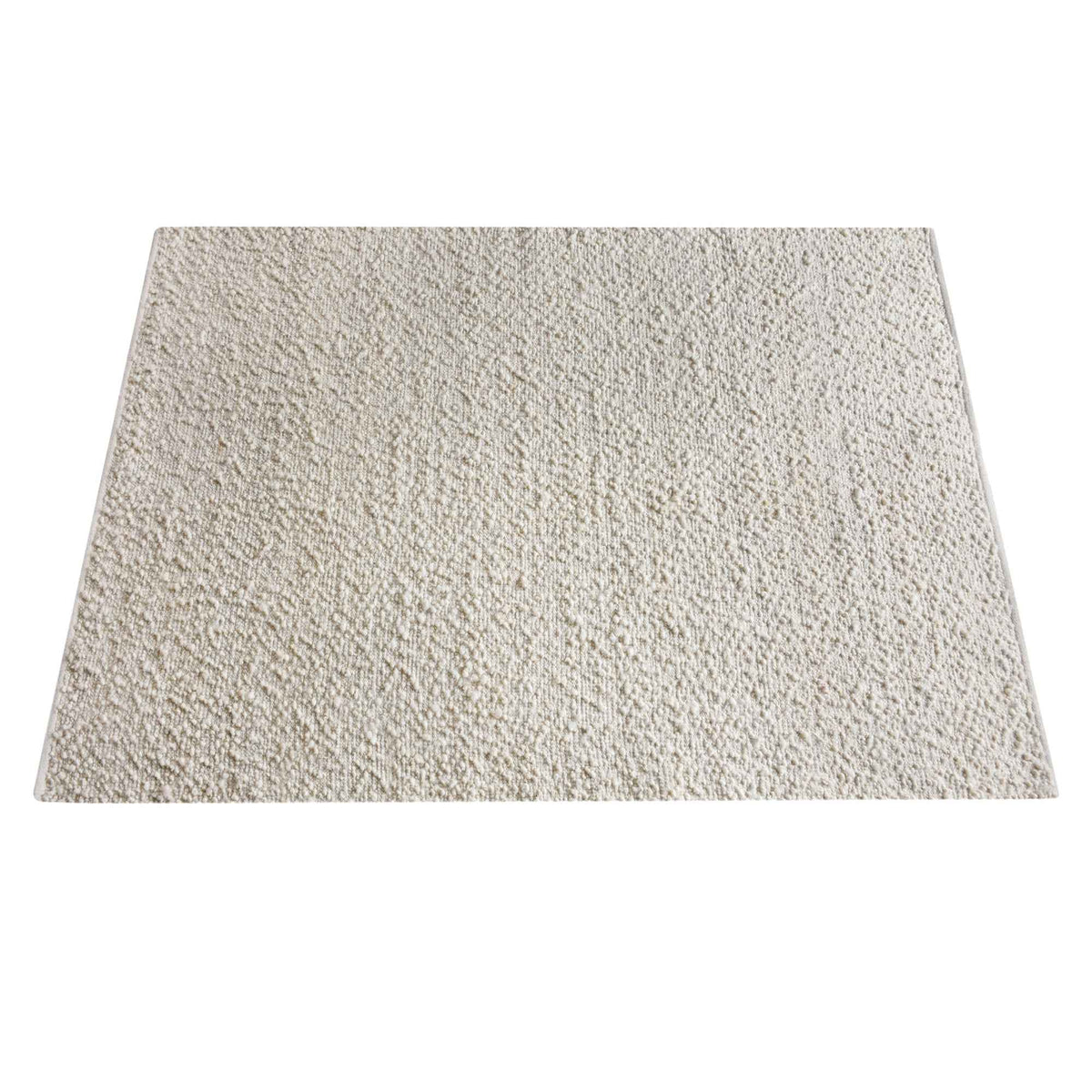 Monolith & Heart Fundo Hand-Woven Wool & Jute Rug, Ivory