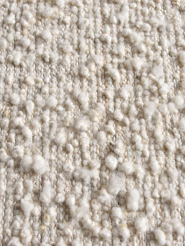 FUNDO RUG - IVORY - WOOL/JUTE - HANDWOVEN