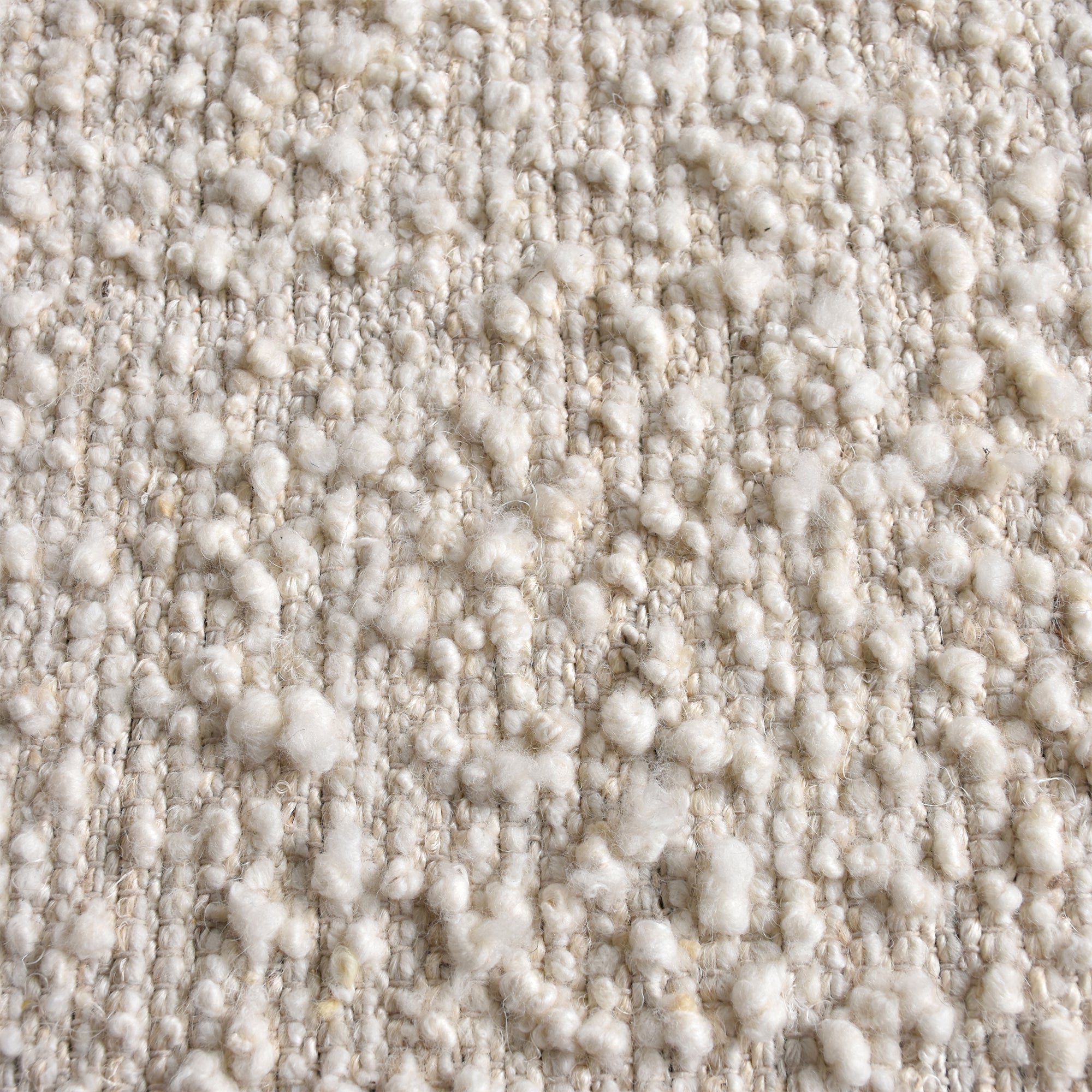 FUNDO RUG - IVORY - WOOL/JUTE - HANDWOVEN