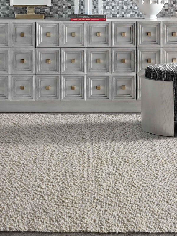 FUNDO RUG - IVORY - WOOL/JUTE - HANDWOVEN