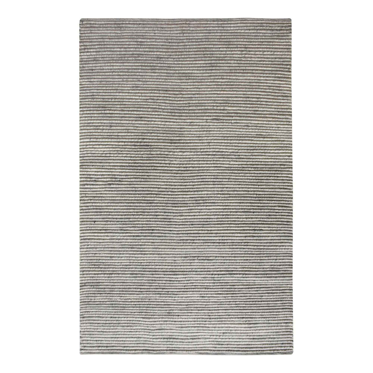 Monolith & Heart Galliano Hand-Woven Jute Rug, Grey