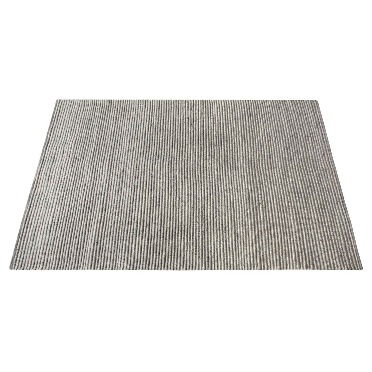 Monolith & Heart Galliano Hand-Woven Jute Rug, Grey
