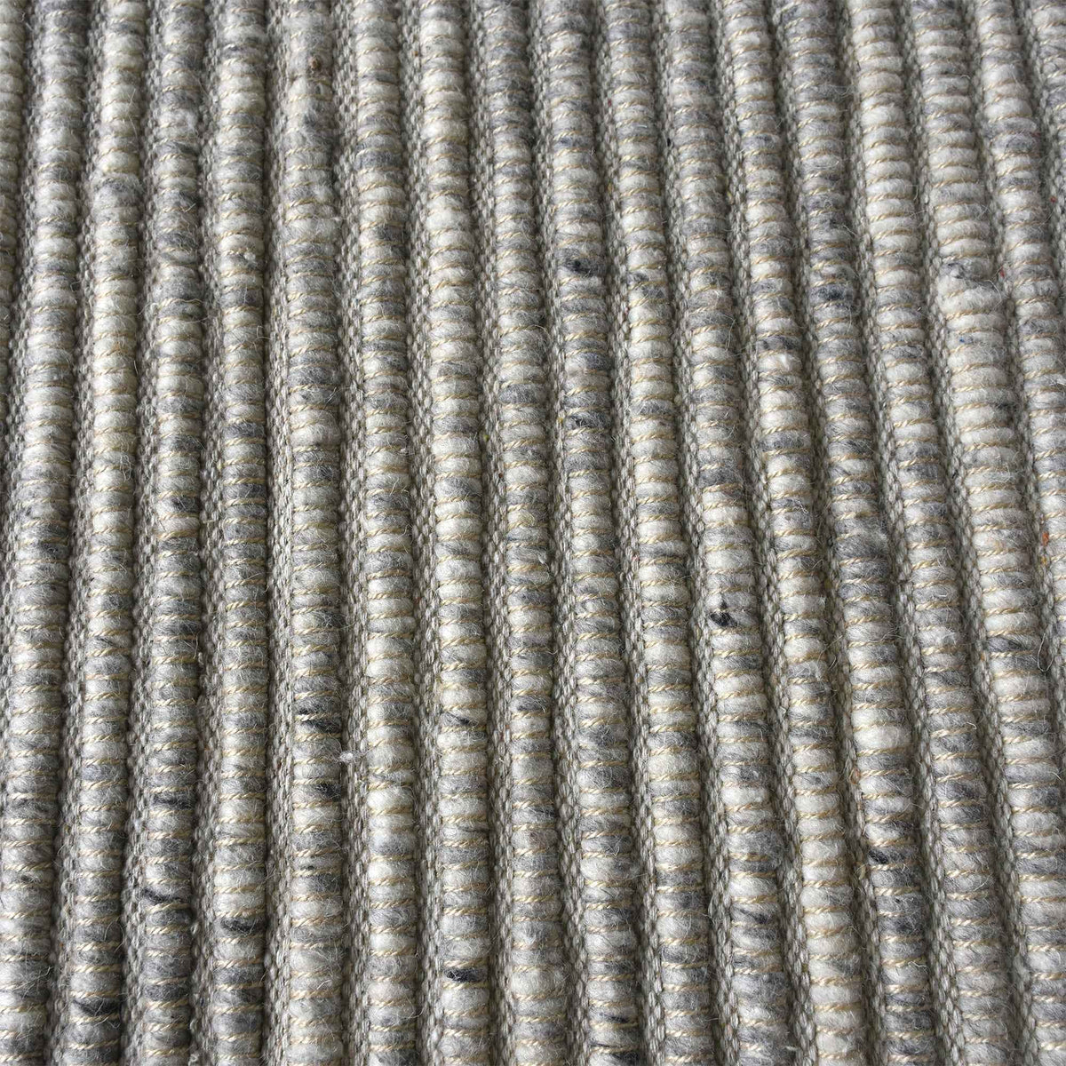 Monolith & Heart Galliano Hand-Woven Jute Rug, Grey