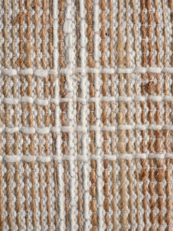 GEBA RUG - NATURAL/IVORY - JUTE/WOOL