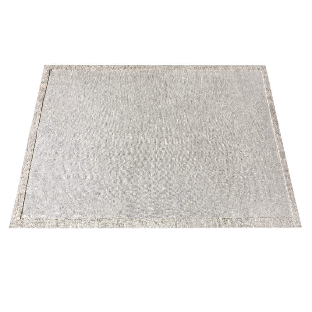 GILLARD RUG - WOOL - IVORY - HANDWOVEN