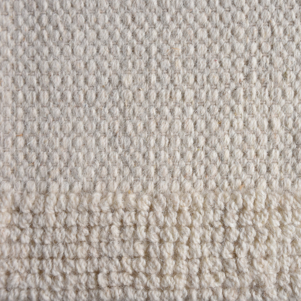 GILLARD RUG - WOOL - IVORY - HANDWOVEN