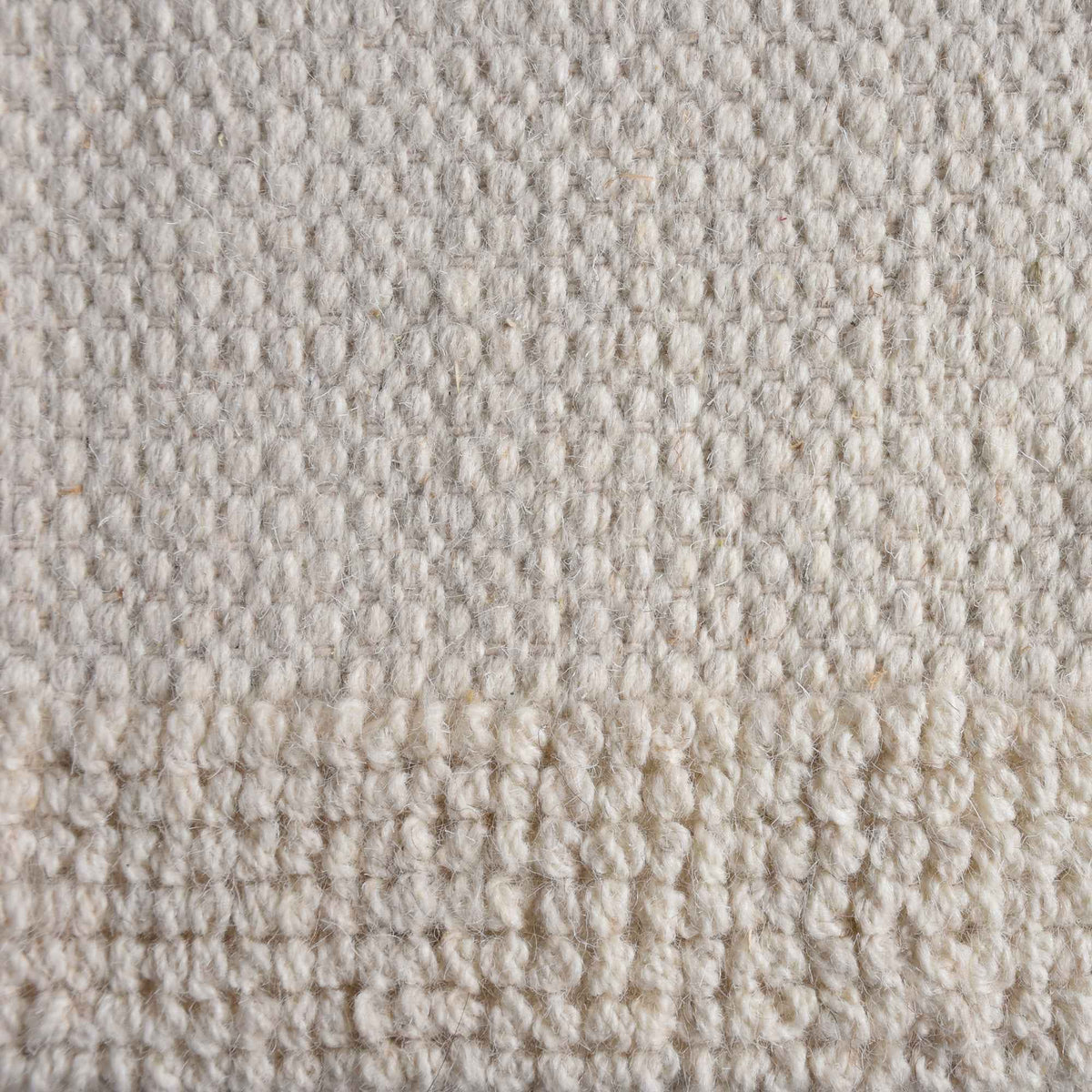 GILLARD RUG - WOOL - IVORY - HANDWOVEN
