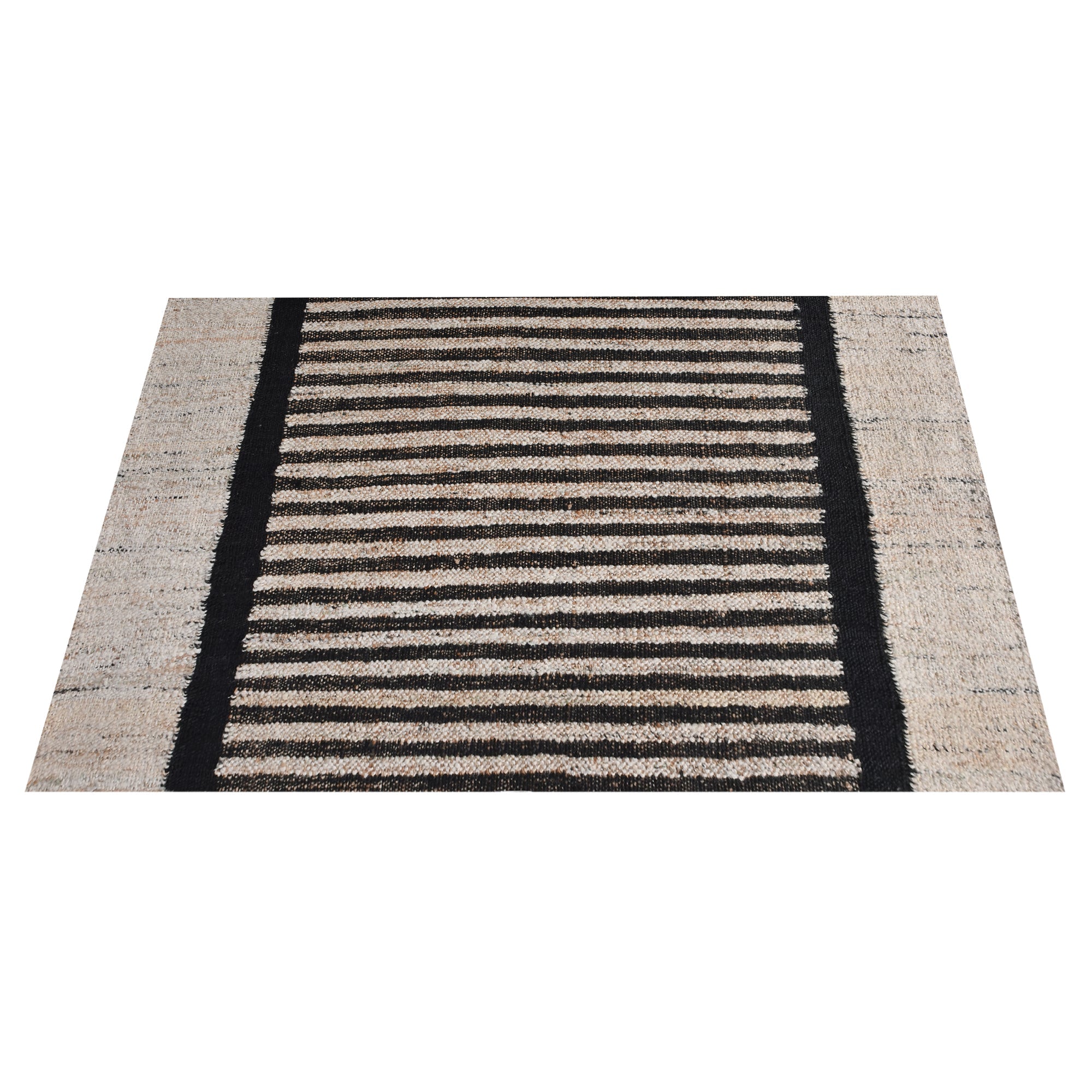 Area Rug, Bedroom Rug, Living Room Rug, Living Area Rug, Indian Rug, Office Carpet, Office Rug, Shop Rug Online, Jute Wool Blend, Natural, Charcoal, Punja, Flat Weave, geometric