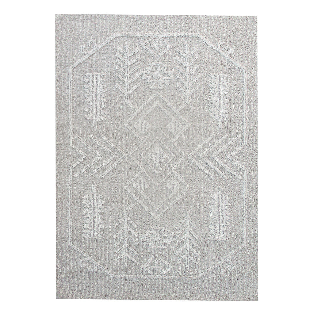 Area Rug, Bedroom Rug, Living Room Rug, Living Area Rug, Indian Rug, Office Carpet, Office Rug, Shop Rug Online, Wool, Natural White, Beige, Hand woven, All Loop, Modern