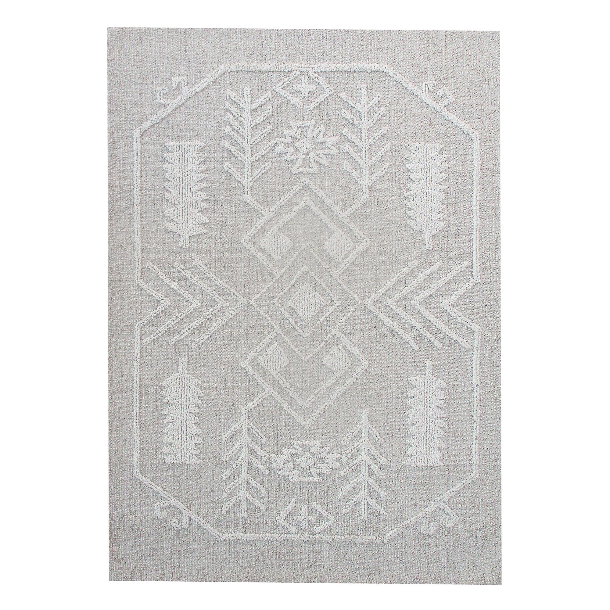 Area Rug, Bedroom Rug, Living Room Rug, Living Area Rug, Indian Rug, Office Carpet, Office Rug, Shop Rug Online, Wool, Natural White, Beige, Hand woven, All Loop, Modern