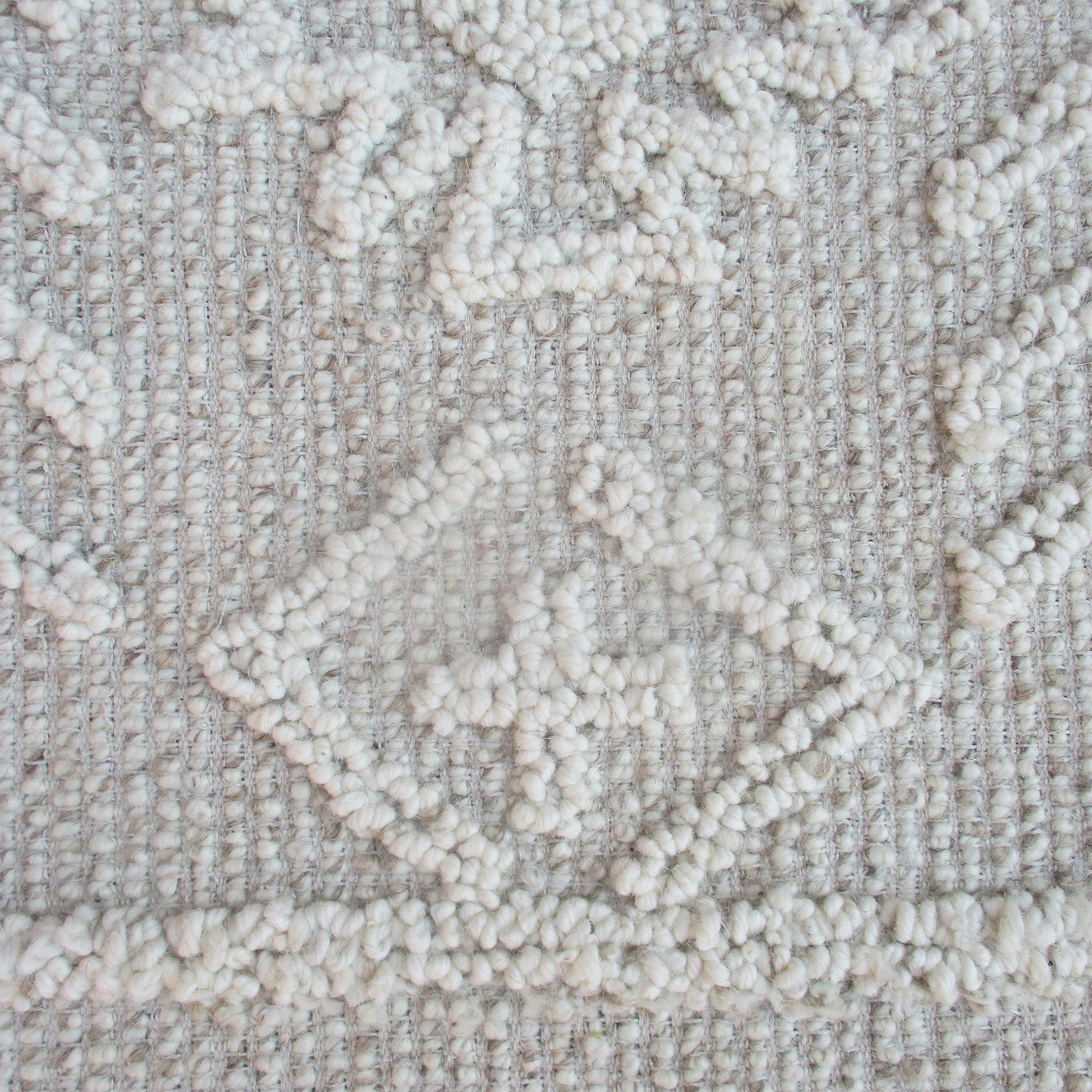 Area Rug, Bedroom Rug, Living Room Rug, Living Area Rug, Indian Rug, Office Carpet, Office Rug, Shop Rug Online, Wool, Natural White, Beige, Hand woven, All Loop, Modern