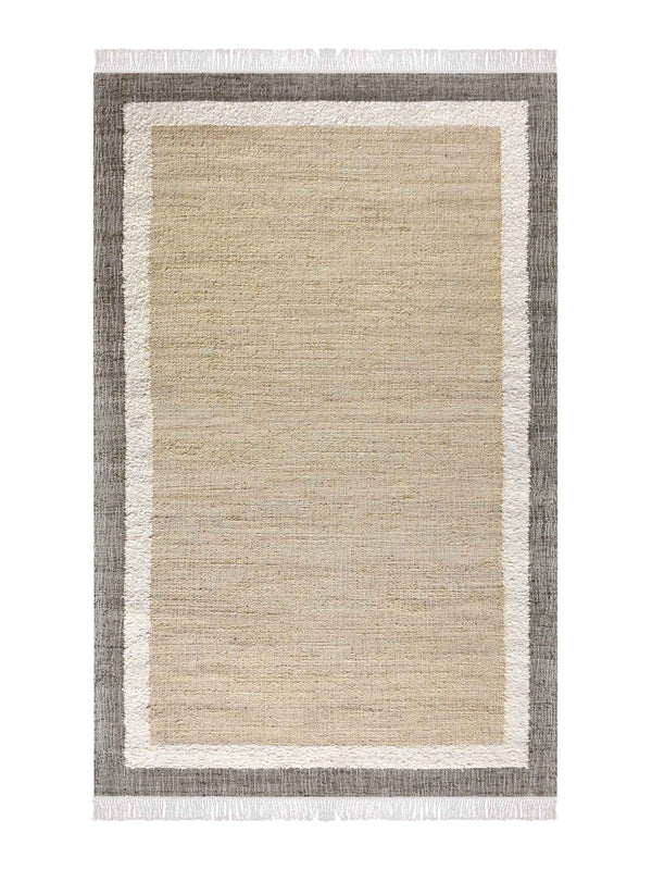 GLOUCESTER RUG - NATURAL/SAGE - JUTE/WOOL - PUNJA