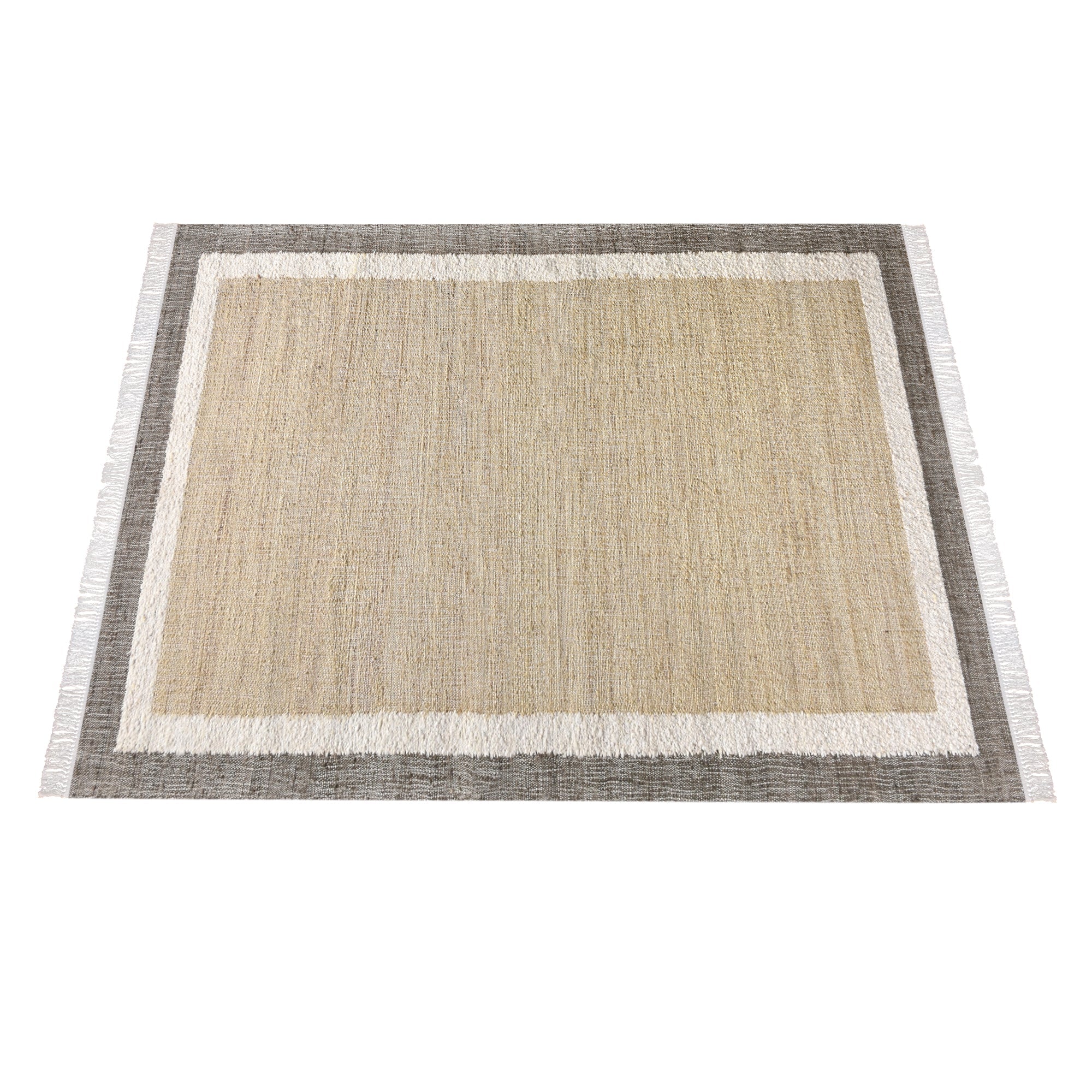 GLOUCESTER RUG - NATURAL/SAGE - JUTE/WOOL - PUNJA