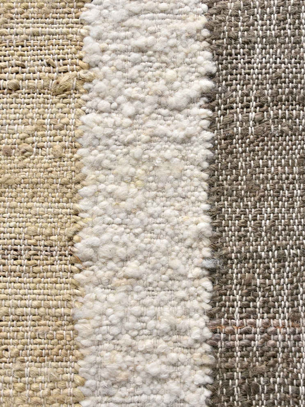 GLOUCESTER RUG - NATURAL/SAGE - JUTE/WOOL - PUNJA