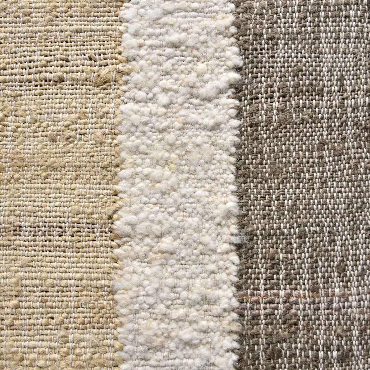 Monolith & Heart Gloucester Hand-Carved Jute & Wool Rug, Natural & Sage