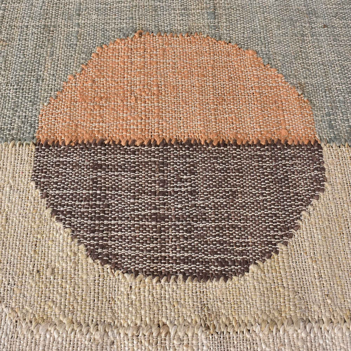 Monolith & Heart Golfito Punja Kelim Jute Rug, Multi