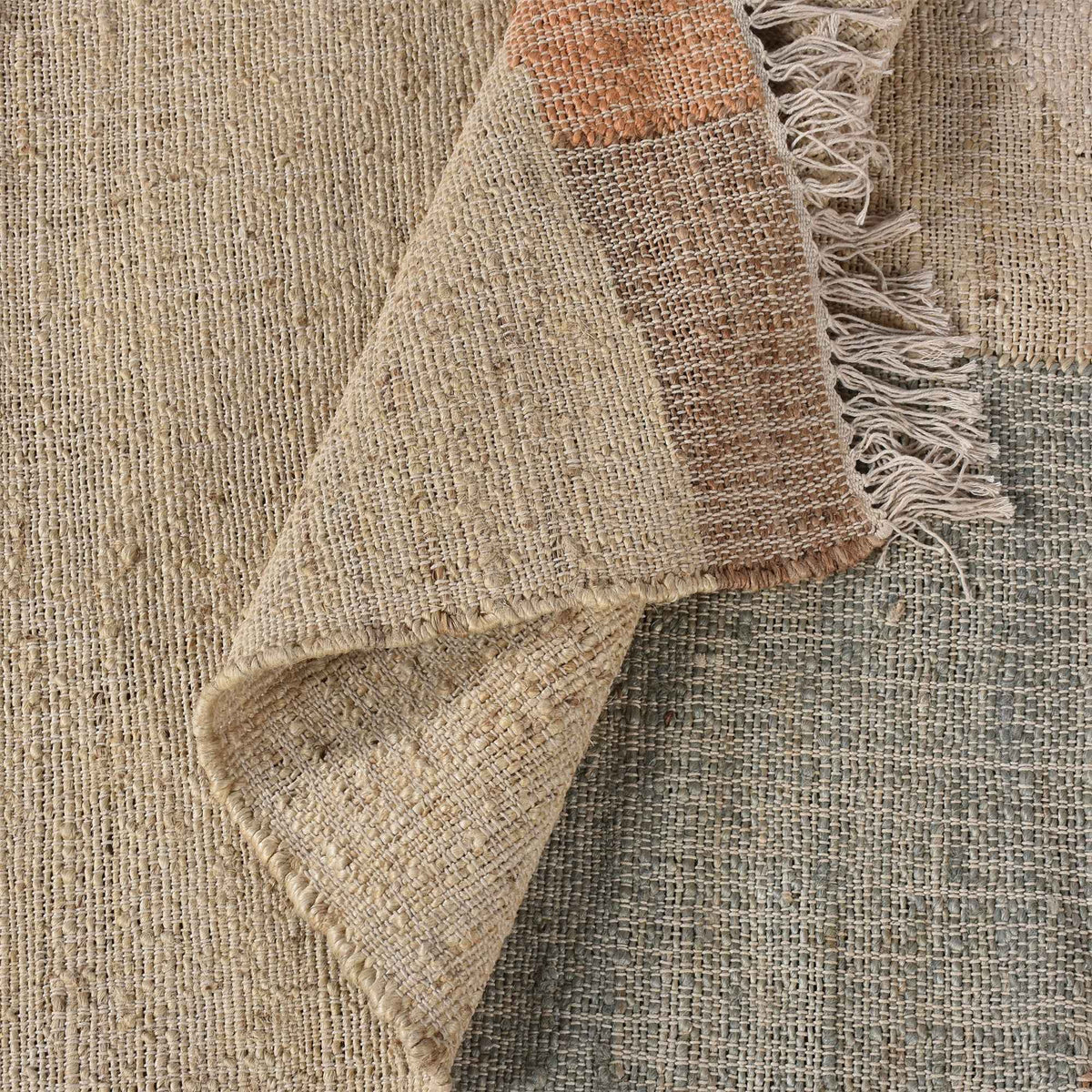 Monolith & Heart Golfito Punja Kelim Jute Rug, Multi