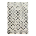 Area Rug, Bedroom Rug, Living Room Rug, Living Area Rug, Indian Rug, Office Carpet, Office Rug, Shop Rug Online, Wool, Natural White, Charcoal, Diamond