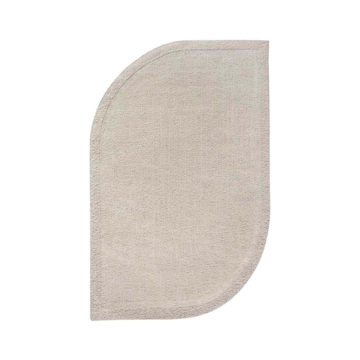 Monolith & Heart Guadiana Hand-Woven & Over-Tufted Wool Rug, Ivory