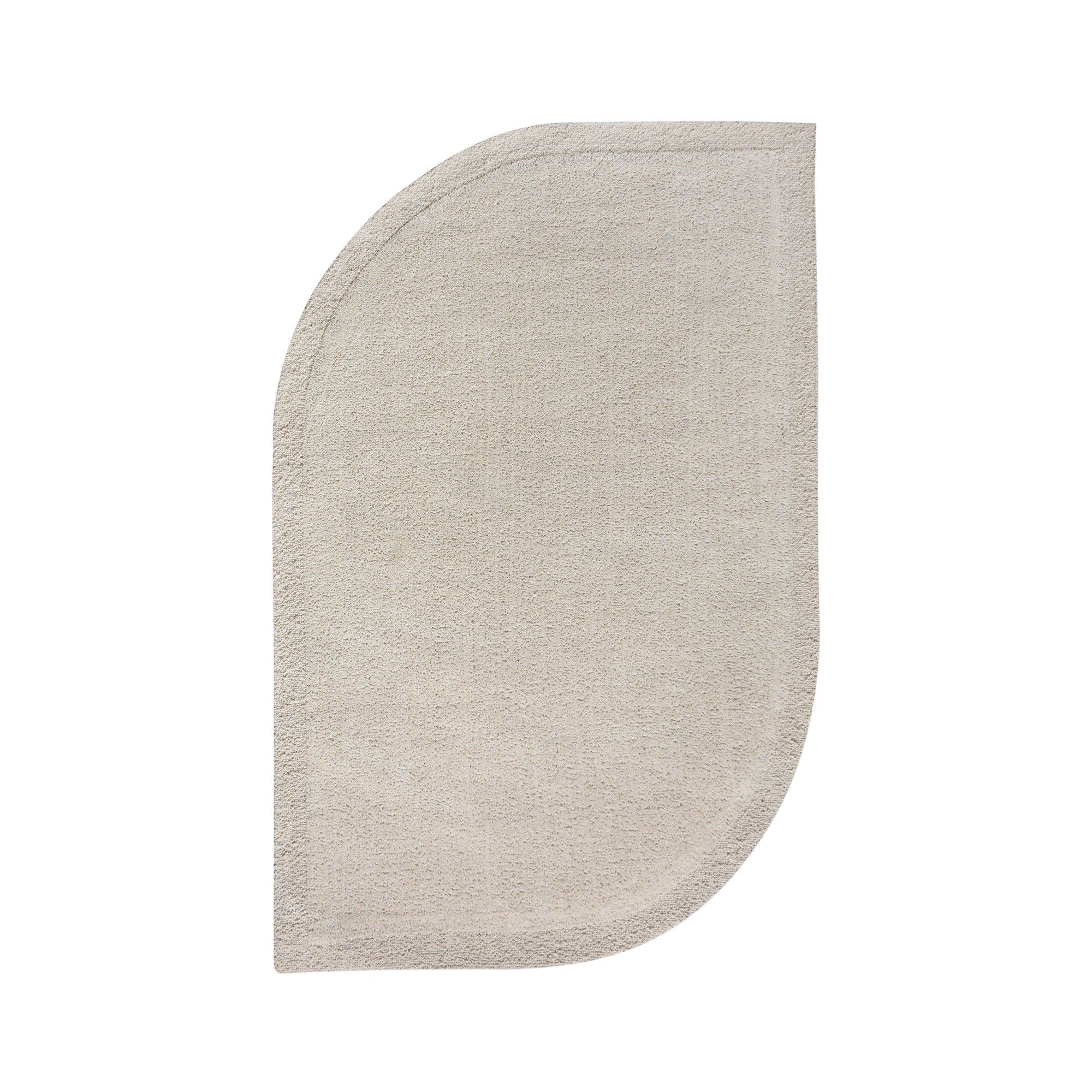 GUADIANA RUG - IVORY- WOOL, HAND WOVEN, OVER TUFTED