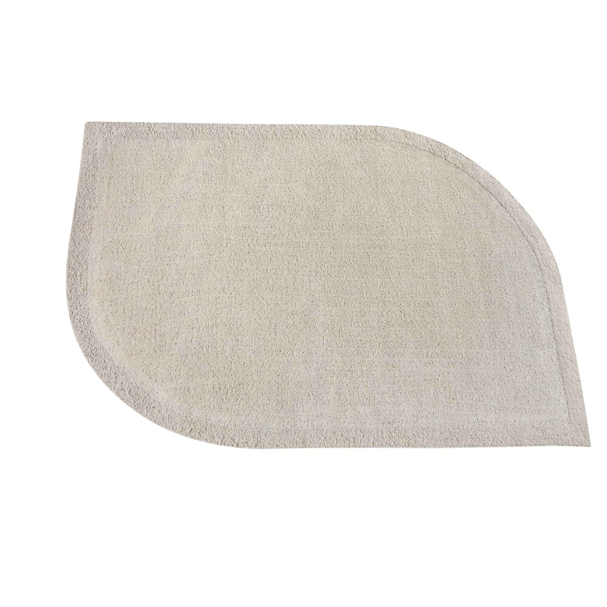 Monolith & Heart Guadiana Hand-Woven & Over-Tufted Wool Rug, Ivory